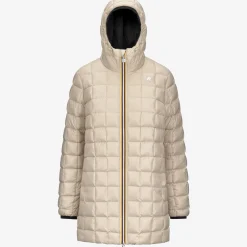 Donna K-Way Piumini E Giacche Lunghe^SOPHIE ST THERMO REVERSIBLE