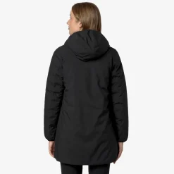 Donna K-Way Piumini E Giacche Lunghe^SOPHIE ST THERMO REVERSIBLE