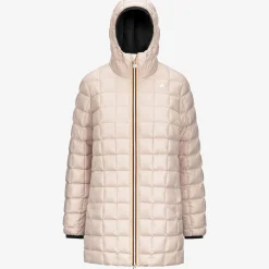 Donna K-Way Piumini E Giacche Lunghe^SOPHIE ST THERMO REVERSIBLE