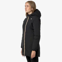 Donna K-Way Piumini E Giacche Lunghe^SOPHIE ST THERMO REVERSIBLE