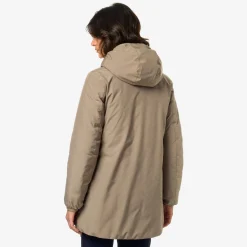 Donna K-Way Piumini E Giacche Lunghe^SOPHIE ST THERMO REVERSIBLE