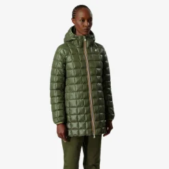 Donna K-Way Piumini E Giacche Lunghe^SOPHIE ST THERMO REVERSIBLE