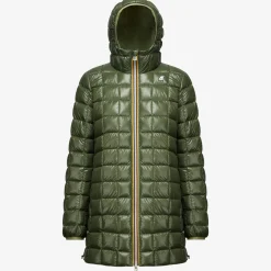 Donna K-Way Piumini E Giacche Lunghe^SOPHIE ST THERMO REVERSIBLE