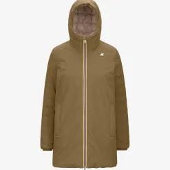 Donna K-Way Piumini E Giacche Lunghe^SOPHIE ST THERMO REVERSIBLE