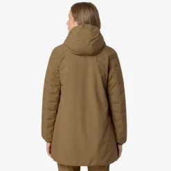 Donna K-Way Piumini E Giacche Lunghe^SOPHIE ST THERMO REVERSIBLE