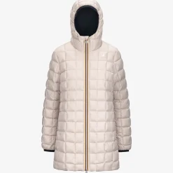 Donna K-Way Piumini E Giacche Lunghe^SOPHIE ST THERMO REVERSIBLE