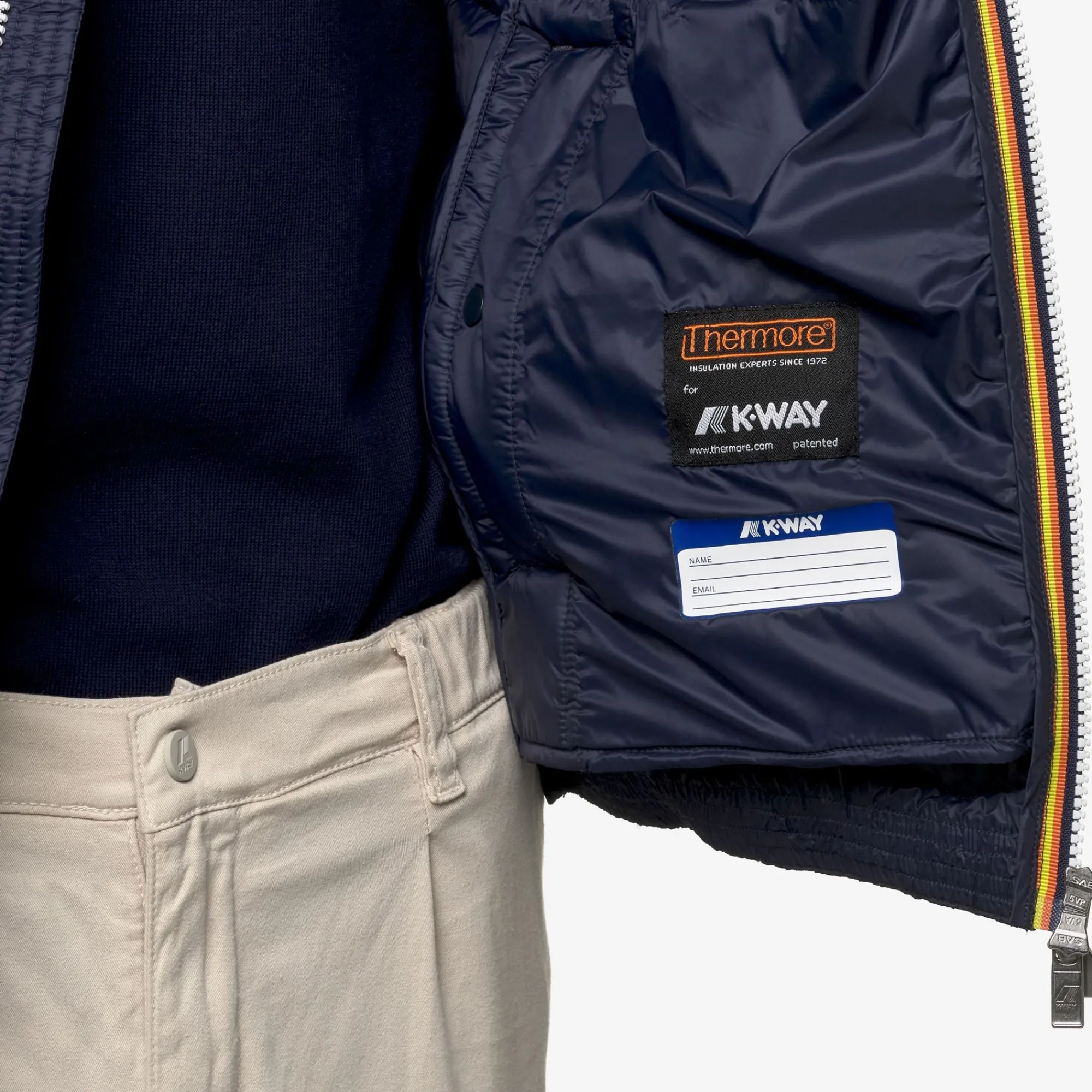 Uomo K-Way Gilet^VALEN QUILTED WARM