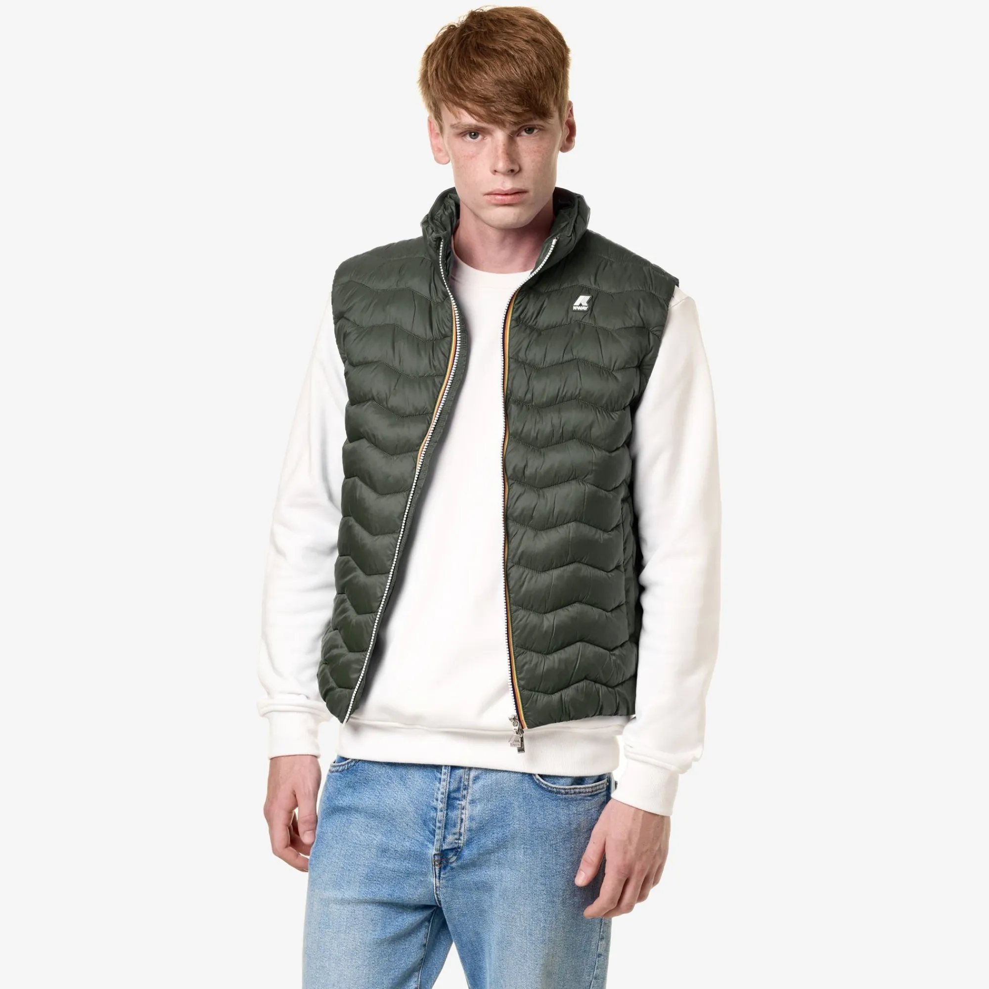 Uomo K-Way Gilet^VALEN QUILTED WARM