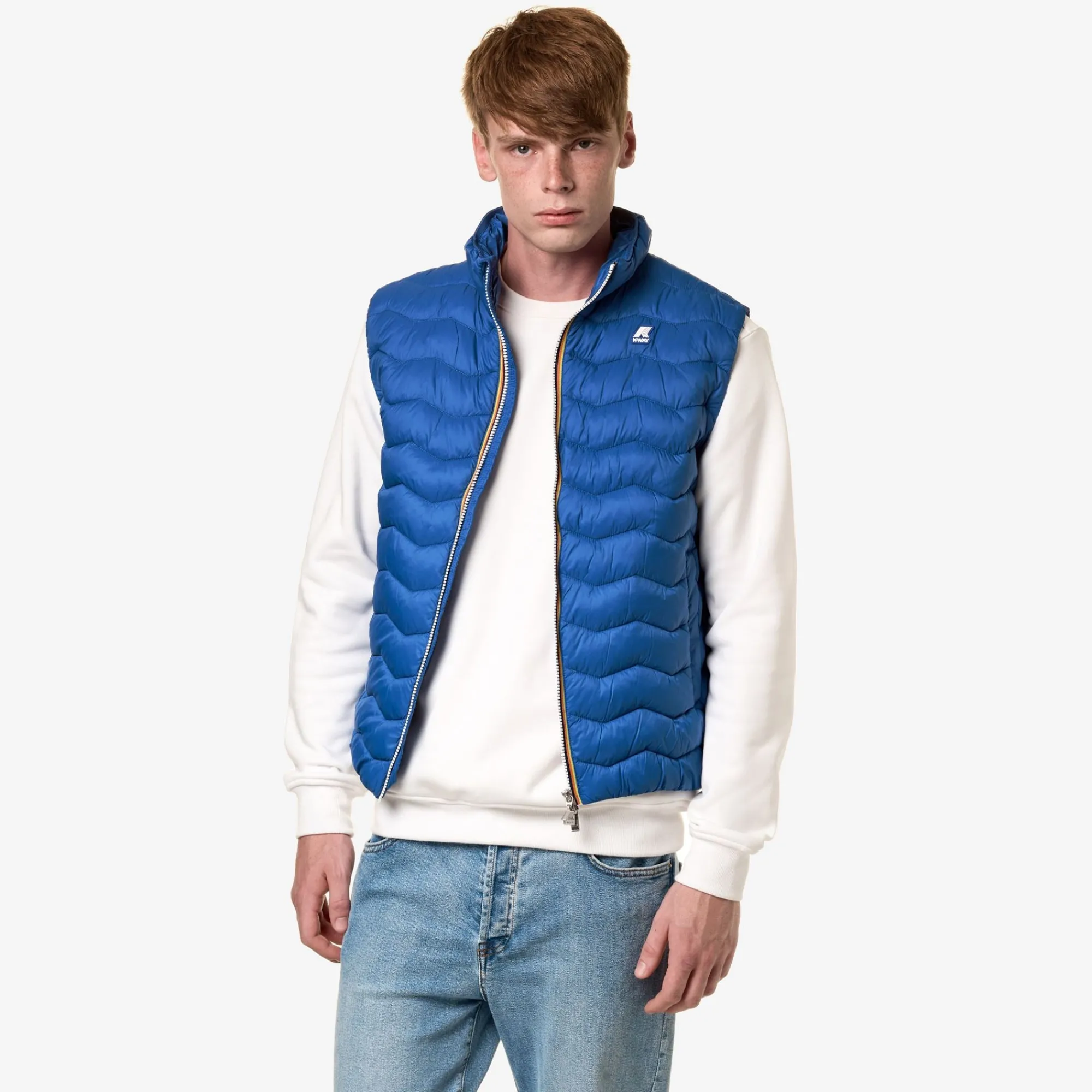 Uomo K-Way Gilet^VALEN QUILTED WARM