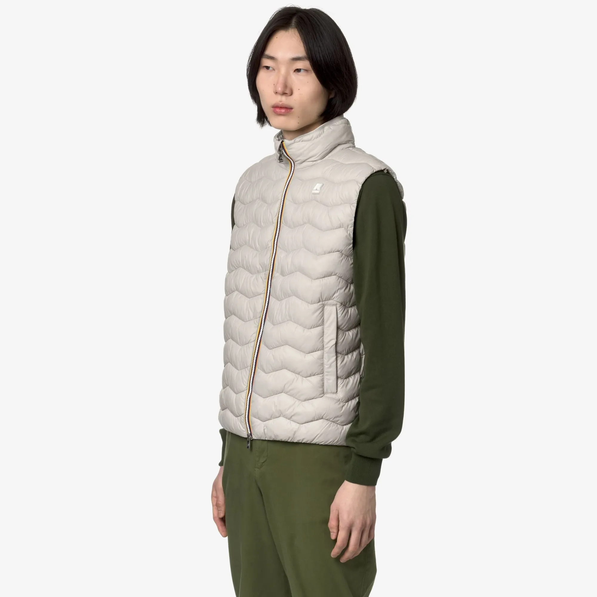 Uomo K-Way Gilet^VALEN QUILTED WARM