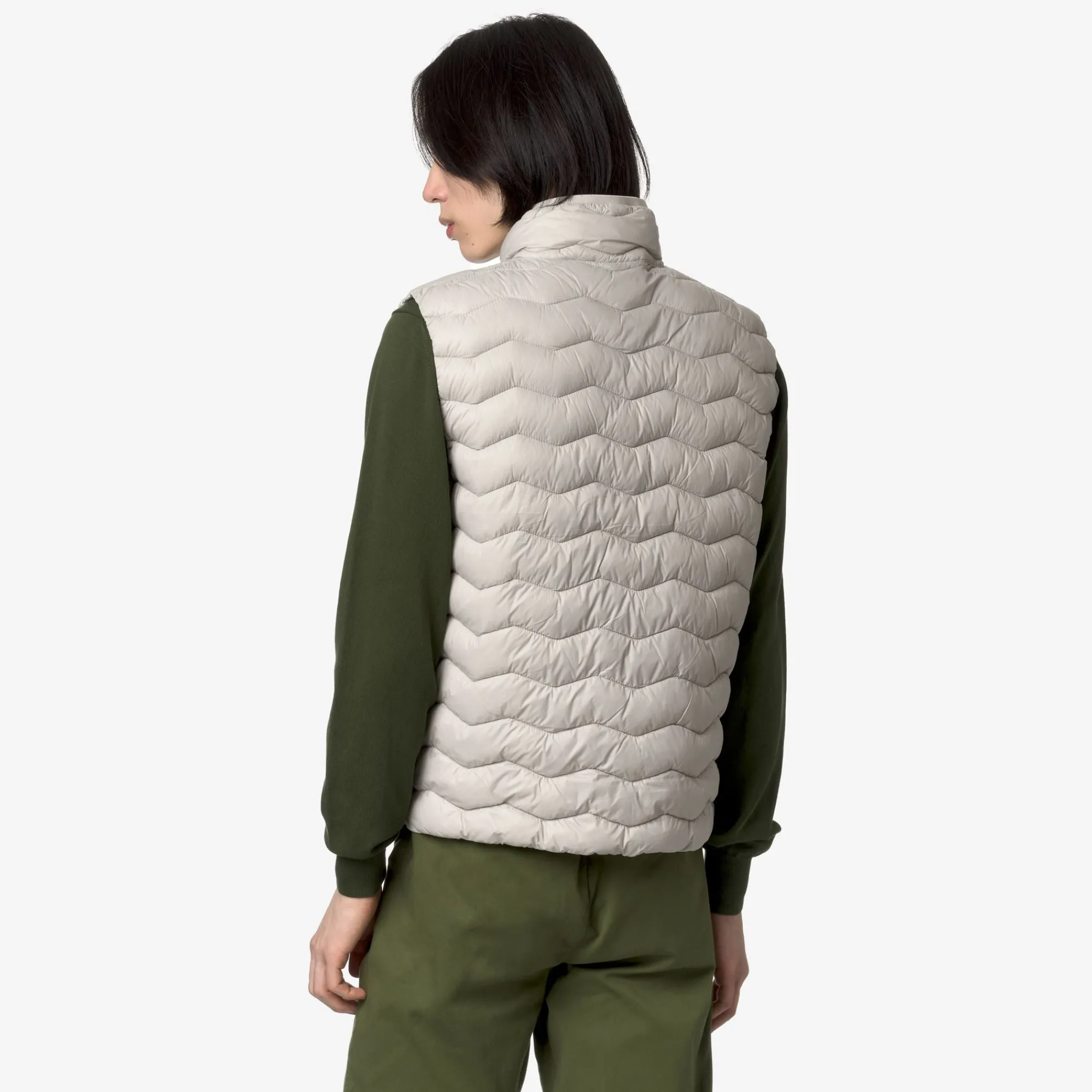 Uomo K-Way Gilet^VALEN QUILTED WARM