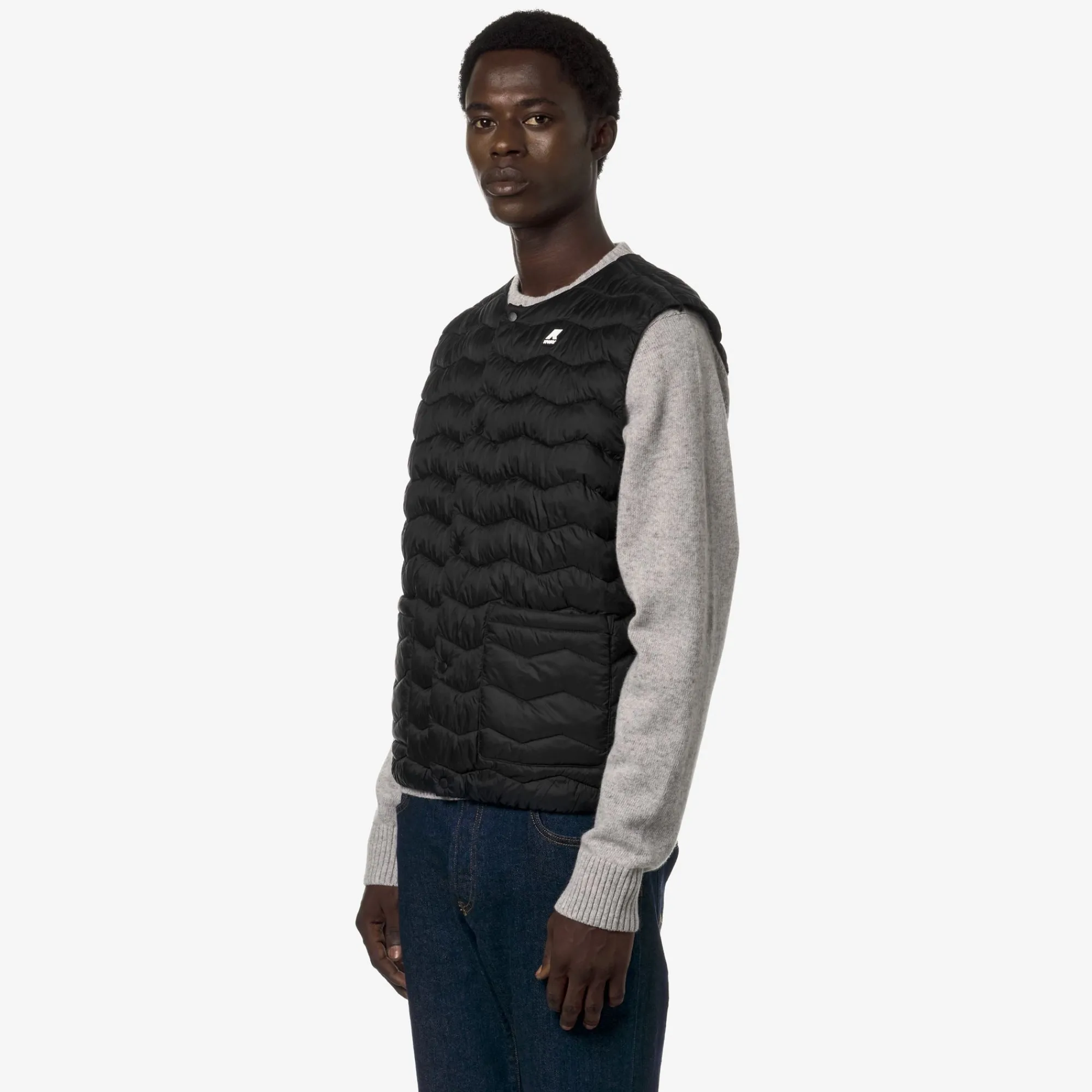 Uomo K-Way Gilet^VALTY QUILTED WARM