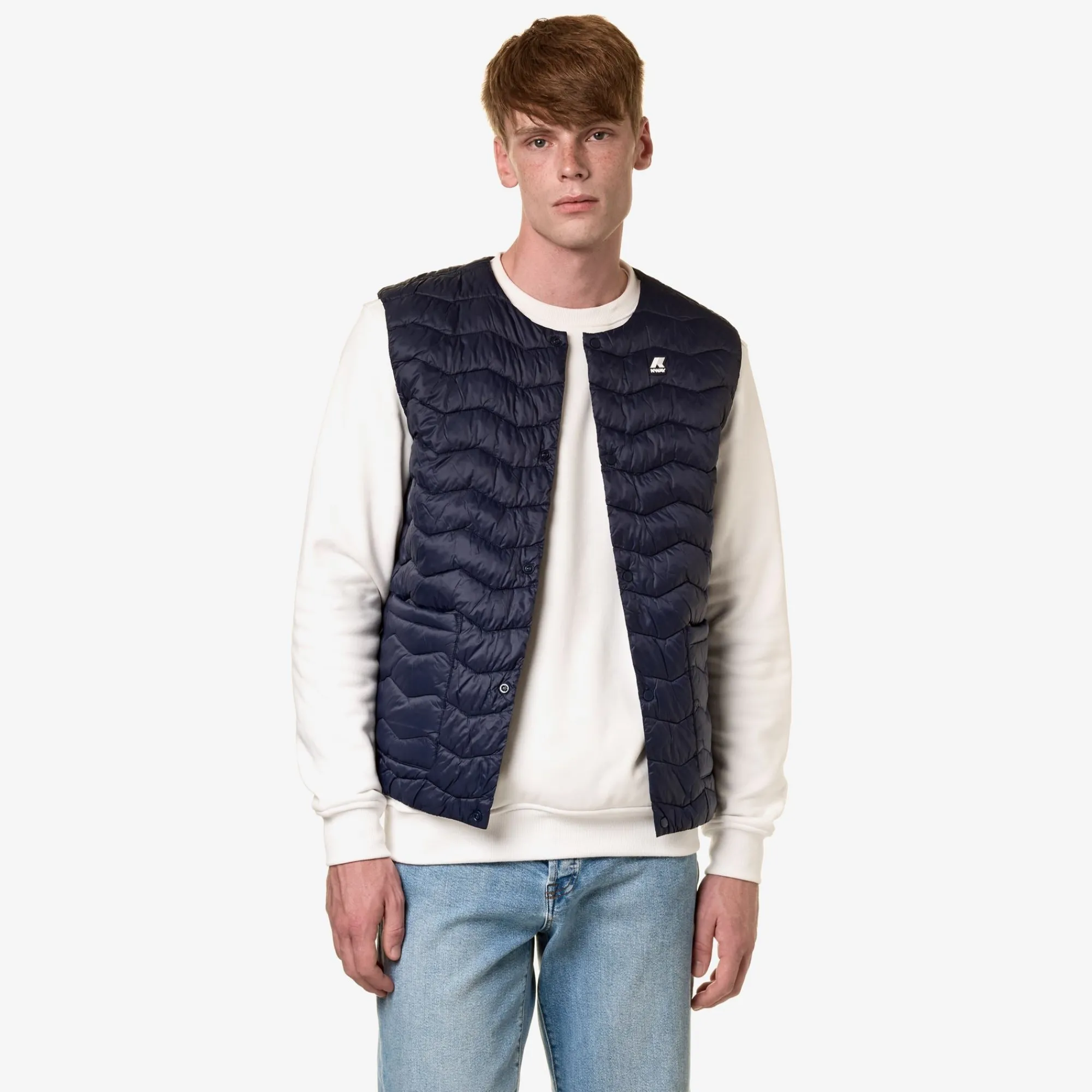 Uomo K-Way Gilet^VALTY QUILTED WARM