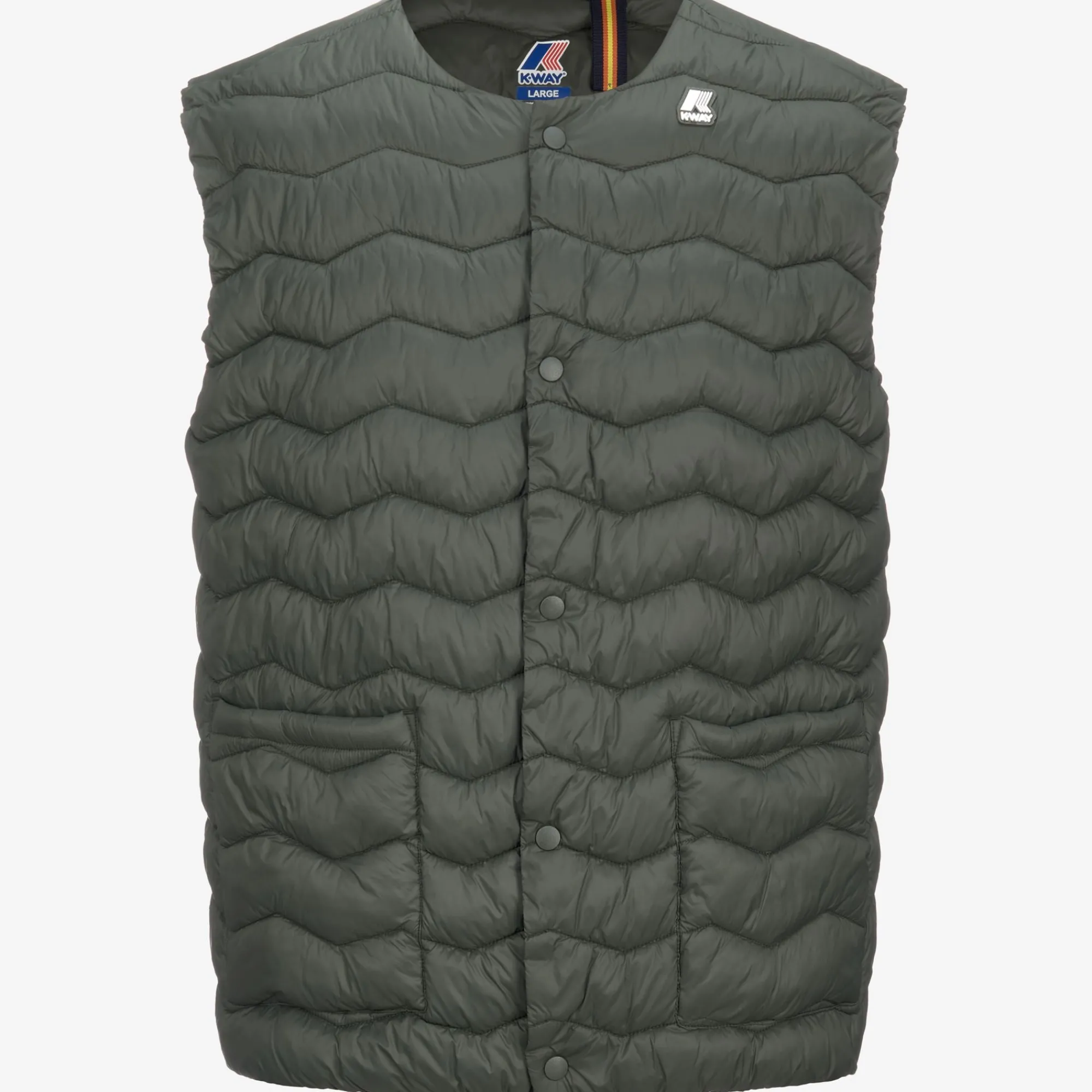 Uomo K-Way Gilet^VALTY QUILTED WARM