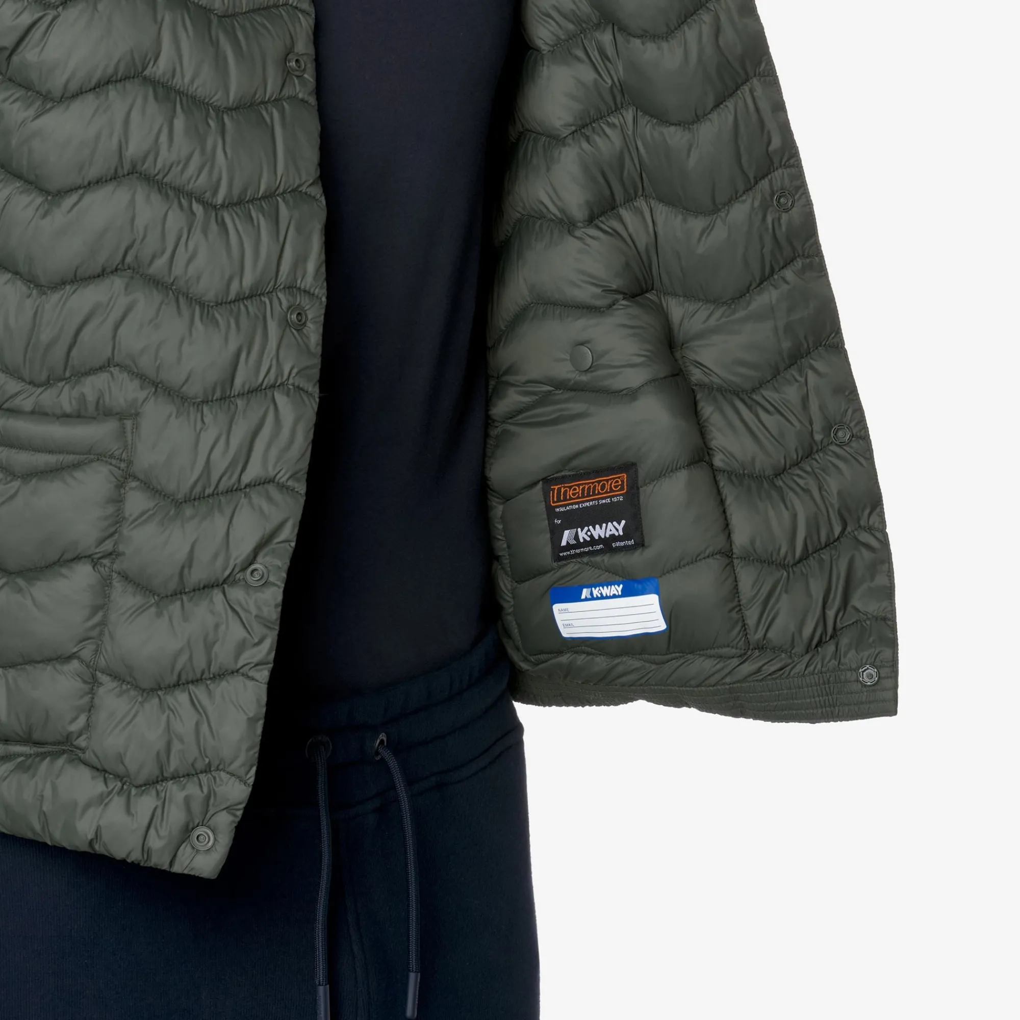Uomo K-Way Gilet^VALTY QUILTED WARM
