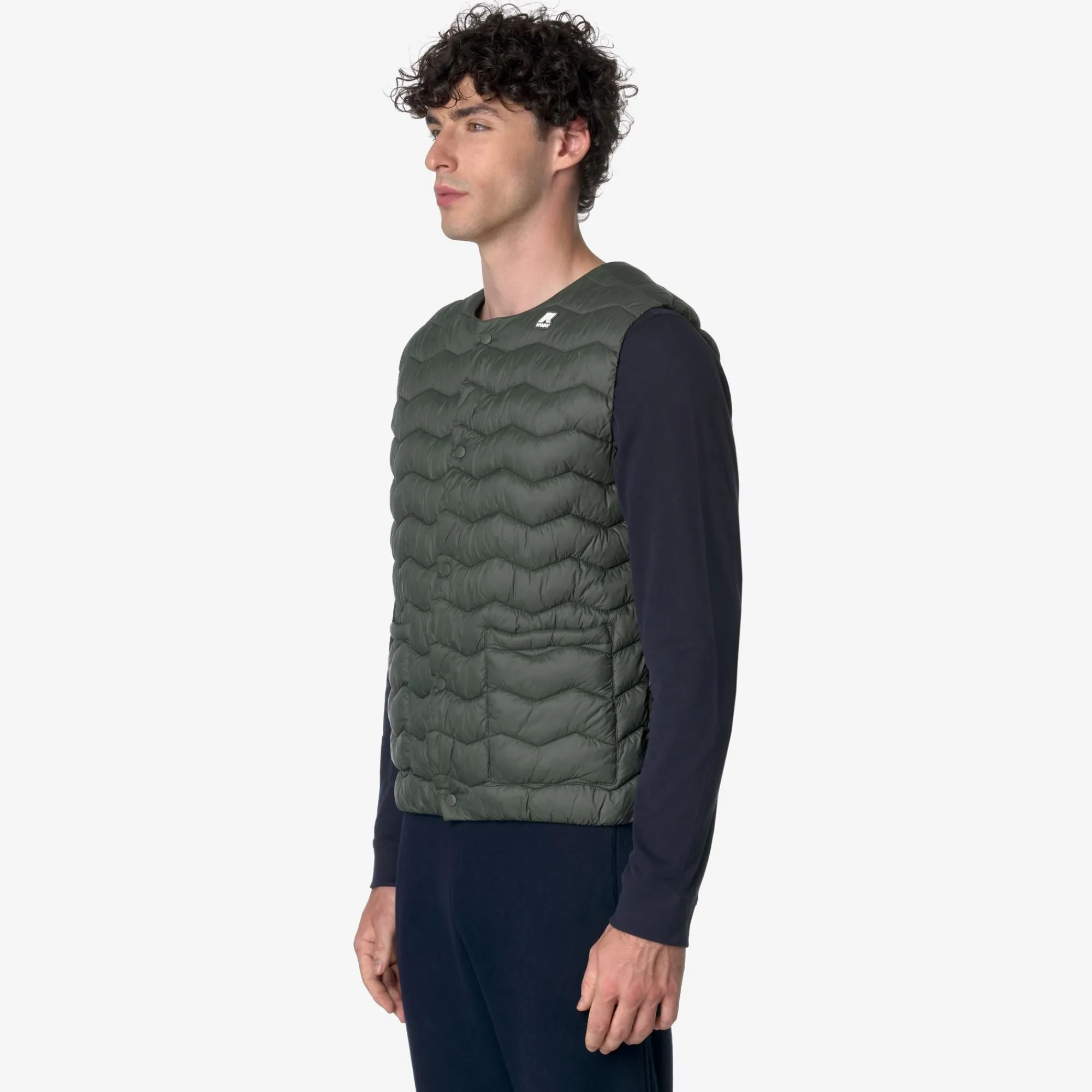 Uomo K-Way Gilet^VALTY QUILTED WARM