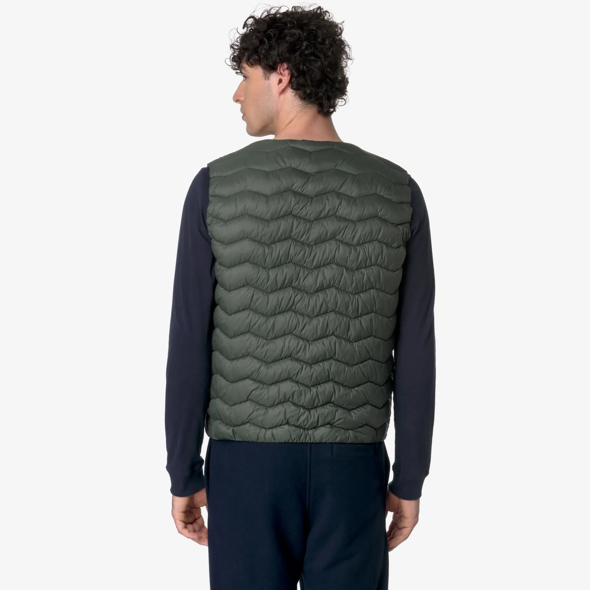 Uomo K-Way Gilet^VALTY QUILTED WARM