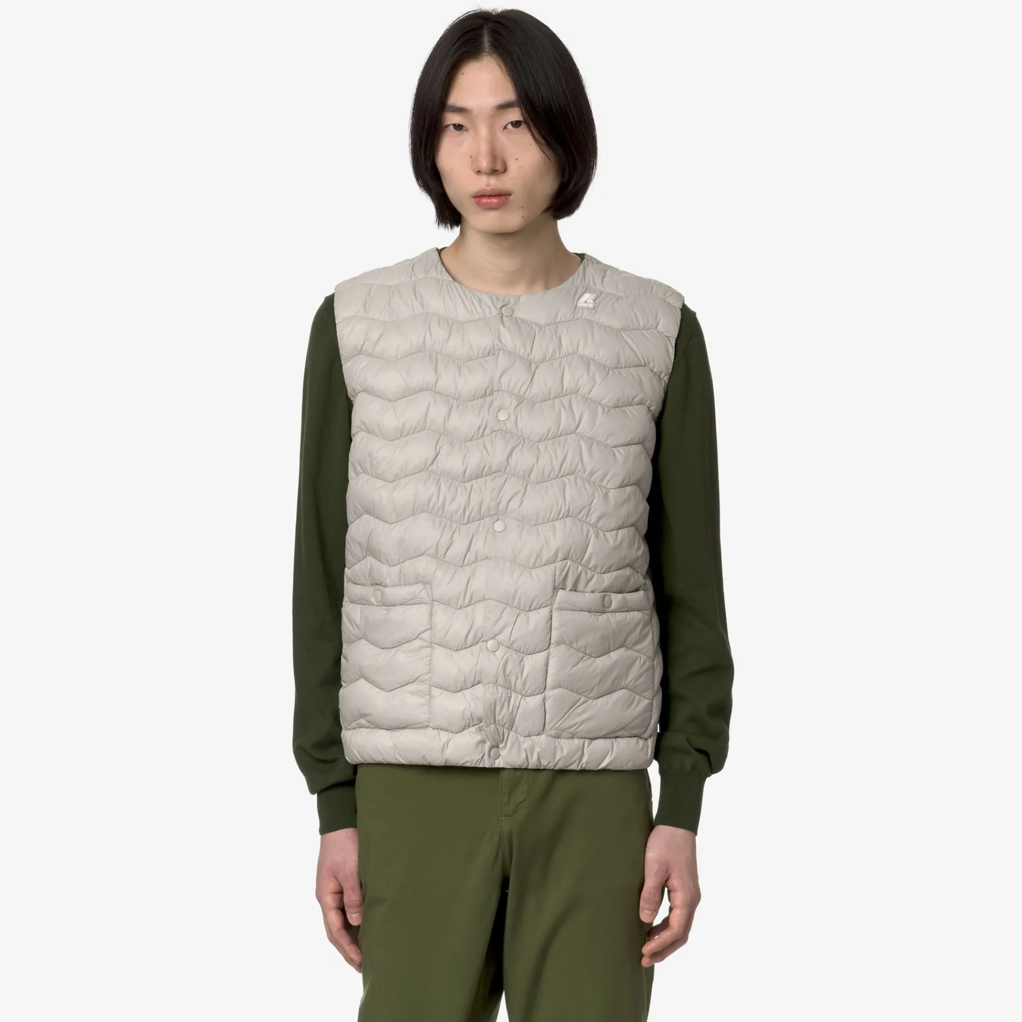Uomo K-Way Gilet^VALTY QUILTED WARM