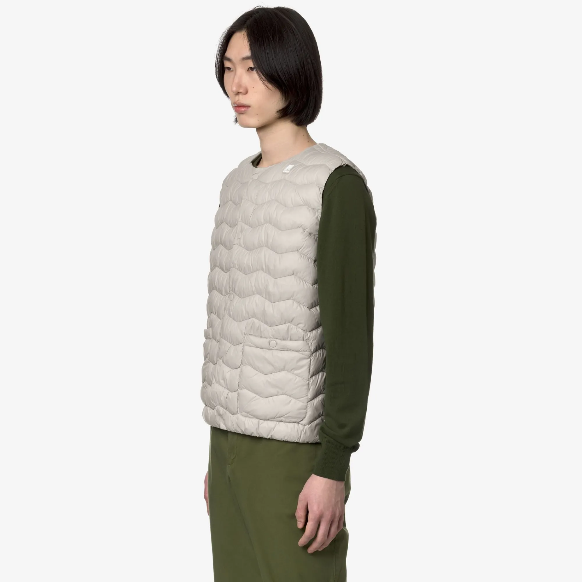 Uomo K-Way Gilet^VALTY QUILTED WARM