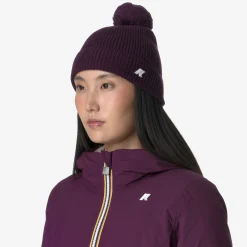 Donna K-Way Cappelli E Berretti|Cappelli E Berretti^VINCIENNE CARDIGAN STITCH WOOL