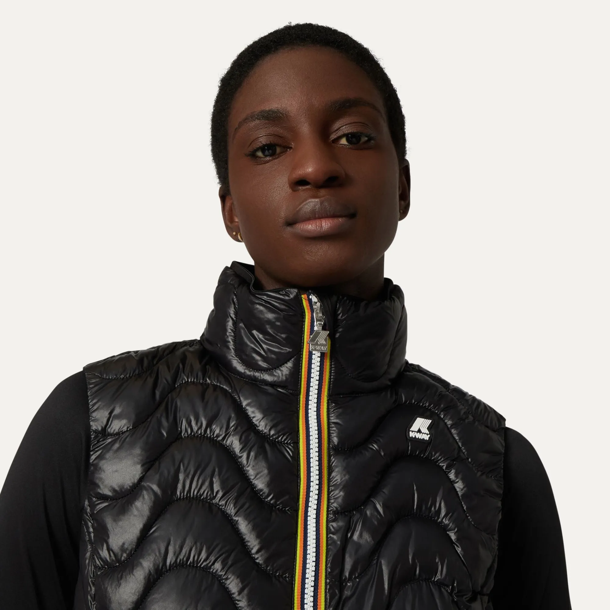 Donna K-Way Gilet^VIOLE QUILTED WARM