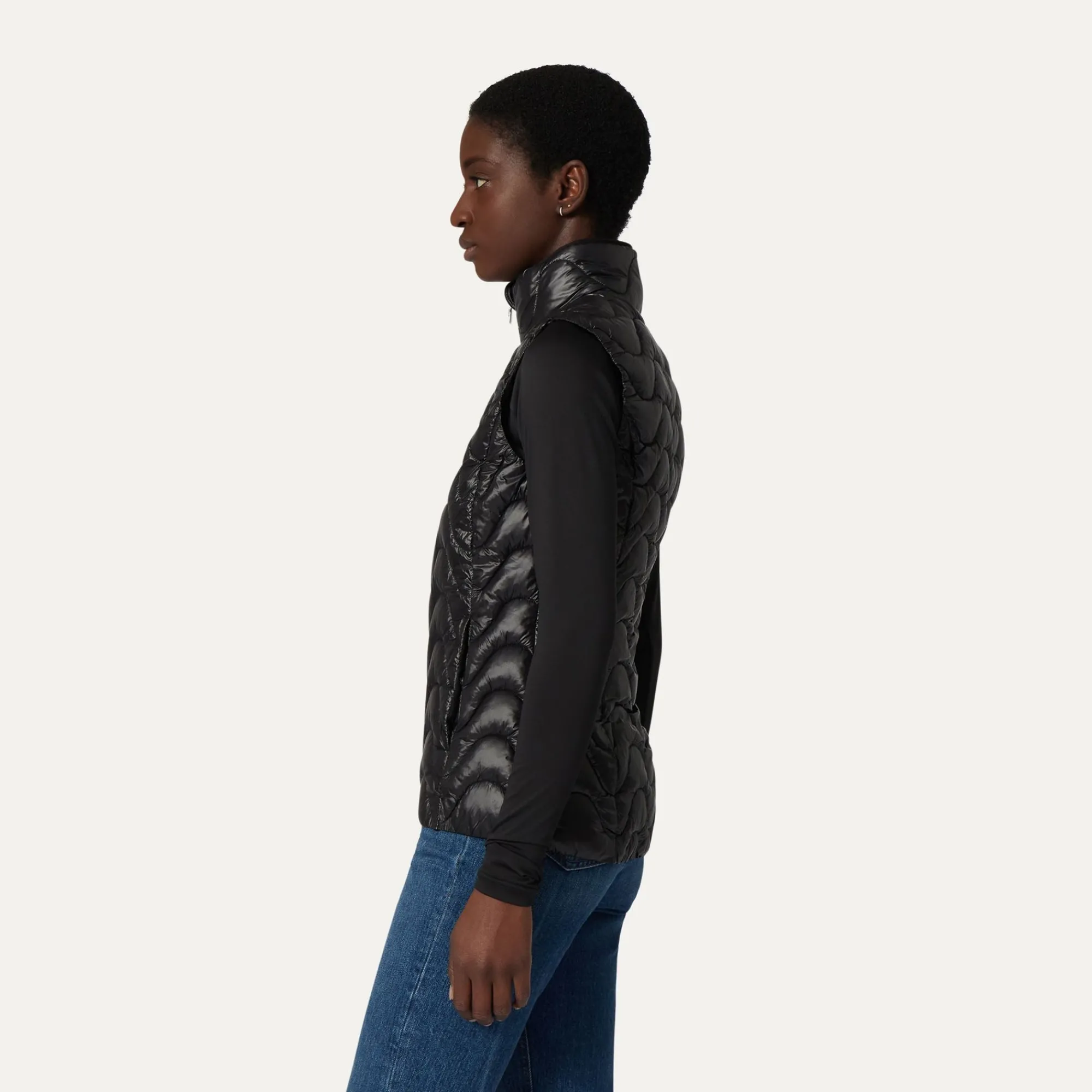Donna K-Way Gilet^VIOLE QUILTED WARM