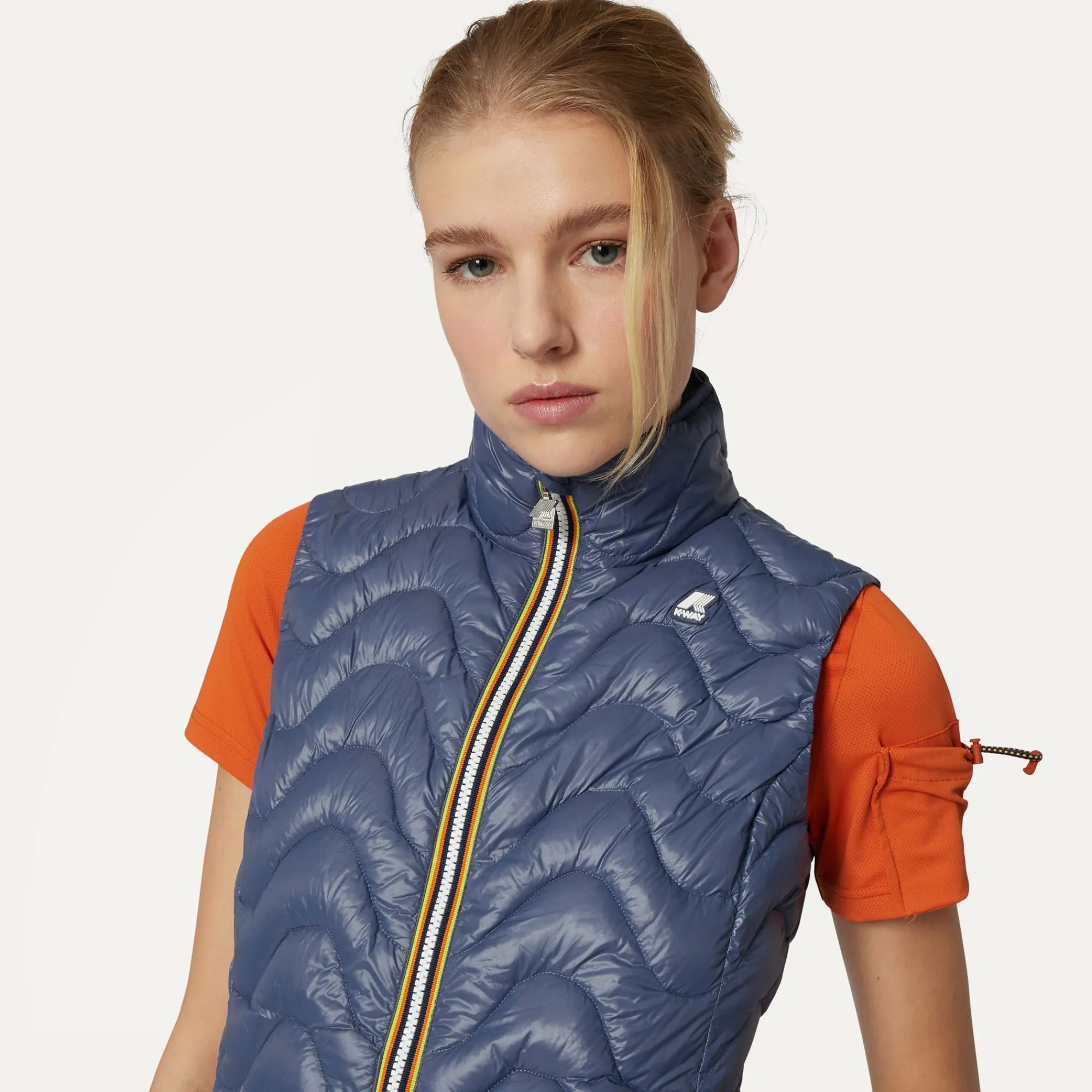 Donna K-Way Gilet^VIOLE QUILTED WARM