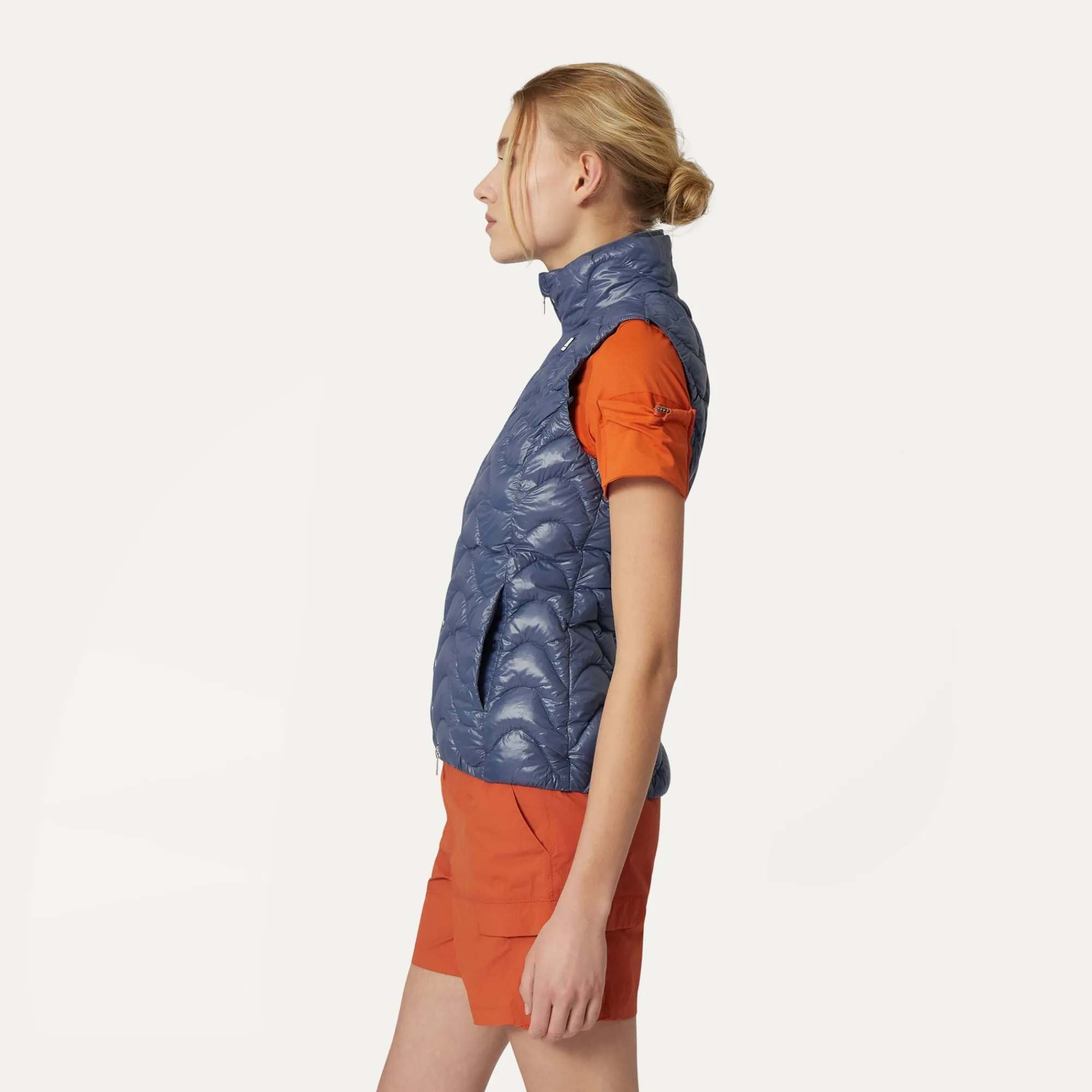 Donna K-Way Gilet^VIOLE QUILTED WARM