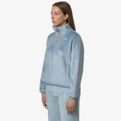 Donna K-Way Felpe^VIV VELOUR POLAR